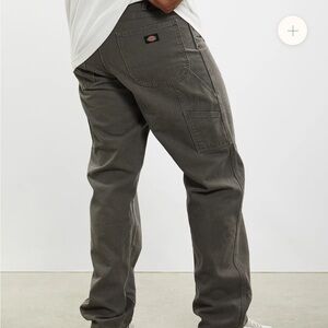 Vintage Dickies Canvas Green Carpenter Cargo Pants Unisex 30x31